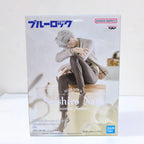 Original BANDAI BANPRESTO Blue Lock Sweets Flavor Reo Mikage Seishiro Nagi Anime Figure Toys PVC Model Collection Doll Gift