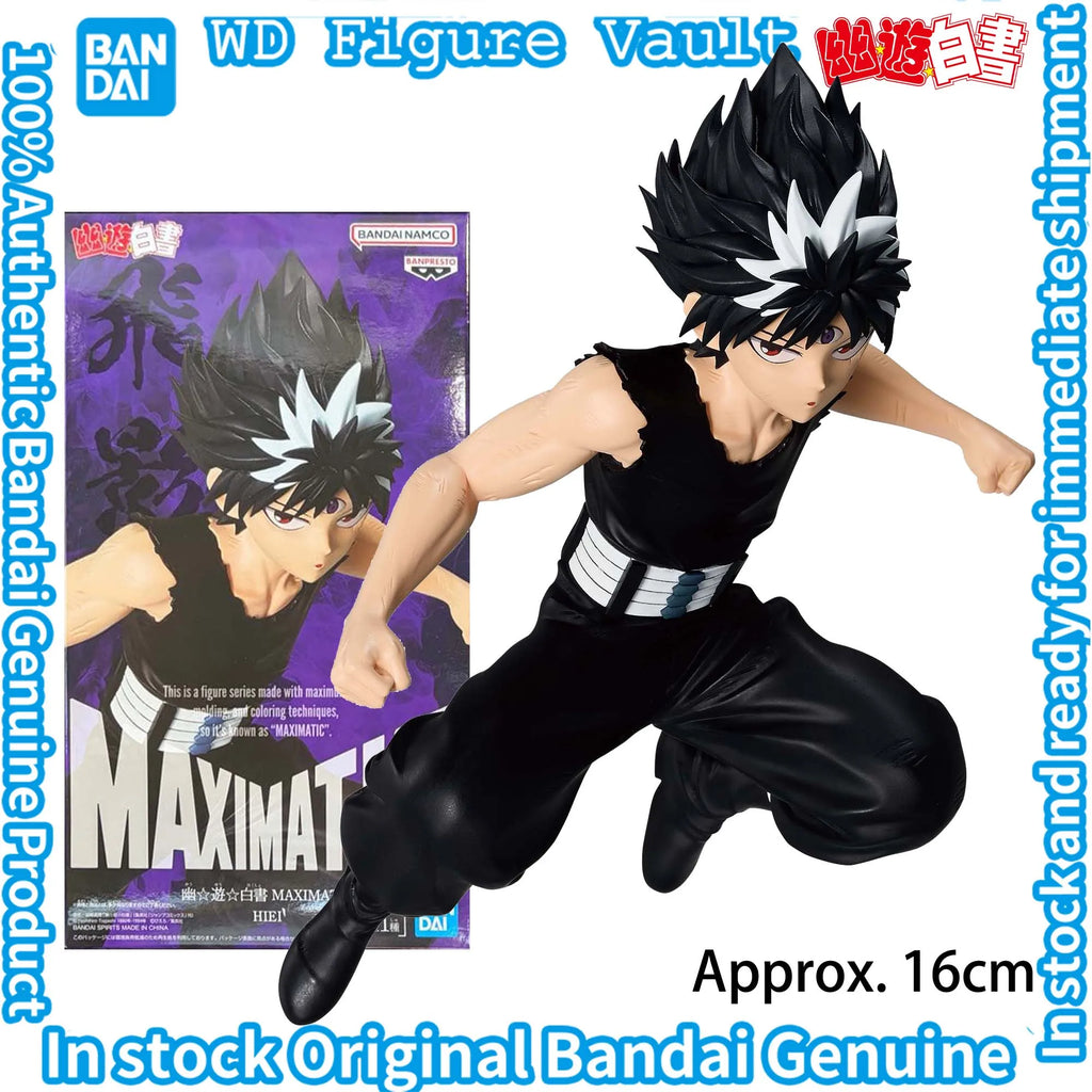 In stock Bandai Officially Licensed YuYu Hakusho MAXIMATIC HIEI Figures Anime Model Genuine Boxed Toy Gift