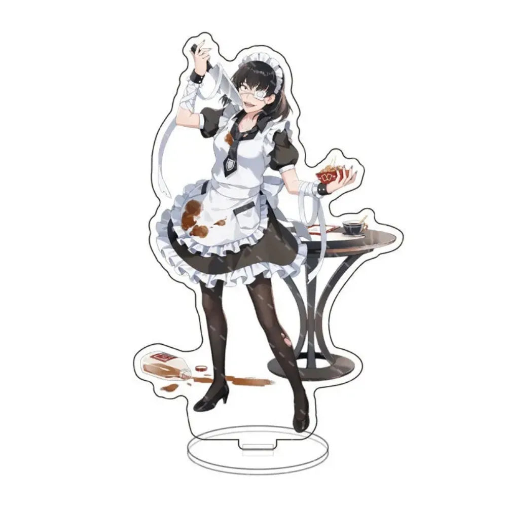 Anime Peripheral Cute Cartoon Stand Jabami Yumeko Figure Standing Home Decoration Home Living Room Show Model Display Prop