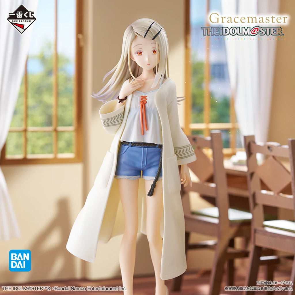 Bandai Ichiban Kuji Gakuen Idolmaster Part3 Mao Arimura Seika Shiun Hiroshi Shinozawa Gracemaster Figure Anime Model Genuine Toy