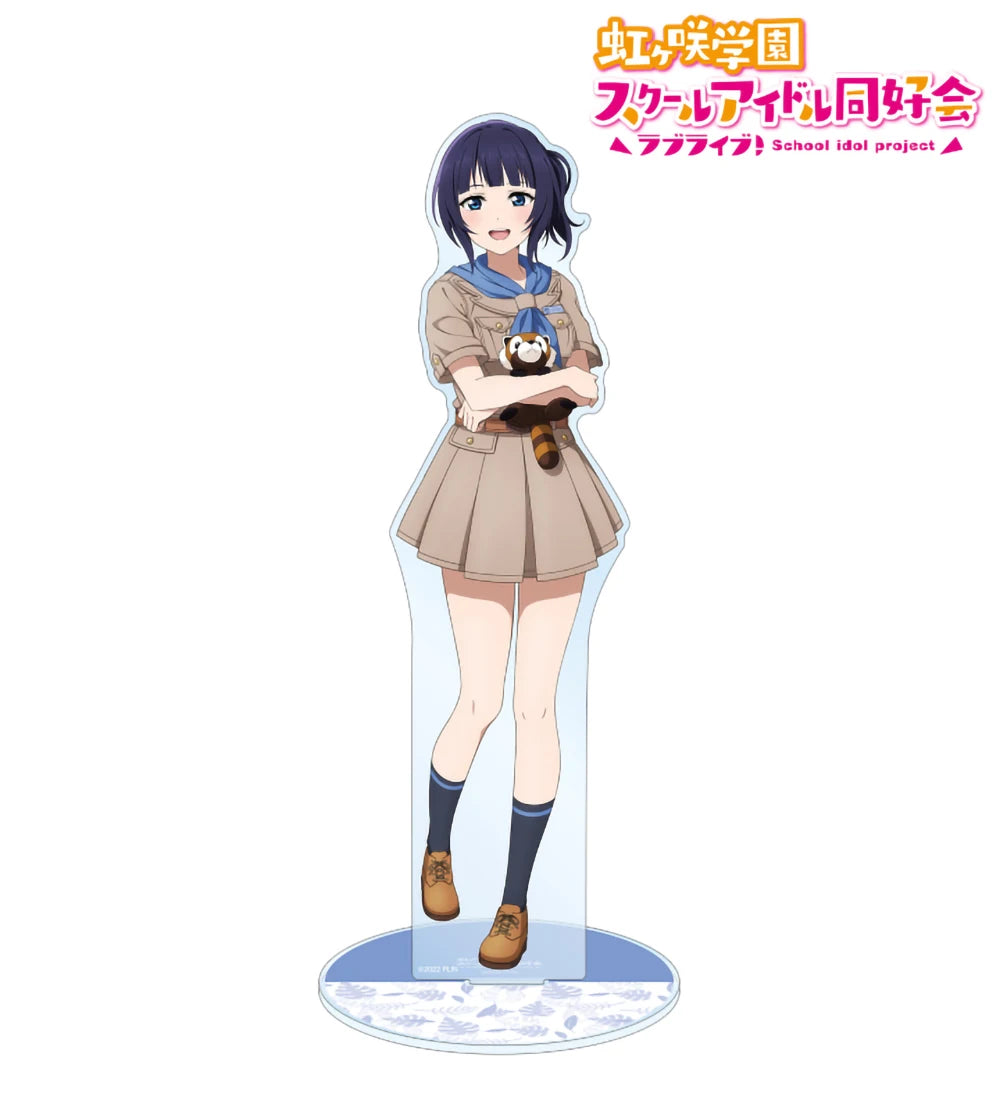 Anime Love Live! Nijigasaki High School Idol Club 15C Acrylic Stand figure Stand Plate Cosplay Prop Decor Cartoons present Gifts