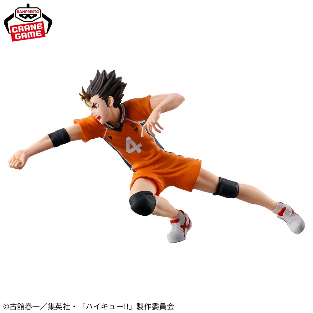 In Stock Original BANPRESTO Haikyuu!! Posing Figure Kei Tsukishima Yu Nishinoya Figure Anime Model Genuine Boxed Toy