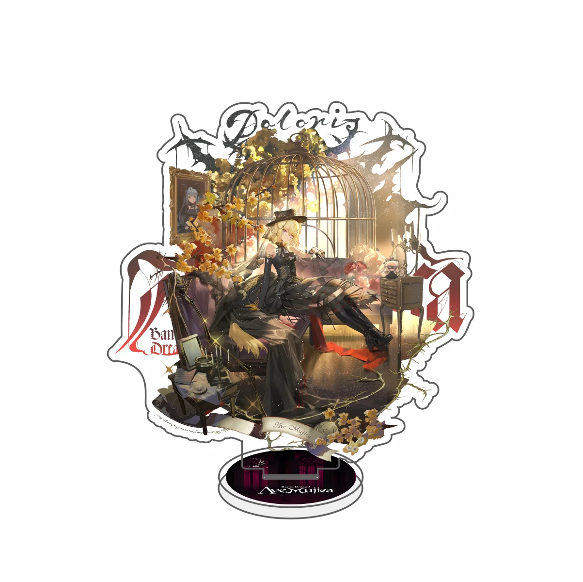 BanG Dream! Anime Acrylic Figures Stand Model Friends Keychain Fans Gifts Sakiko Soyo Display Keychain Ornaments Sweet Girl