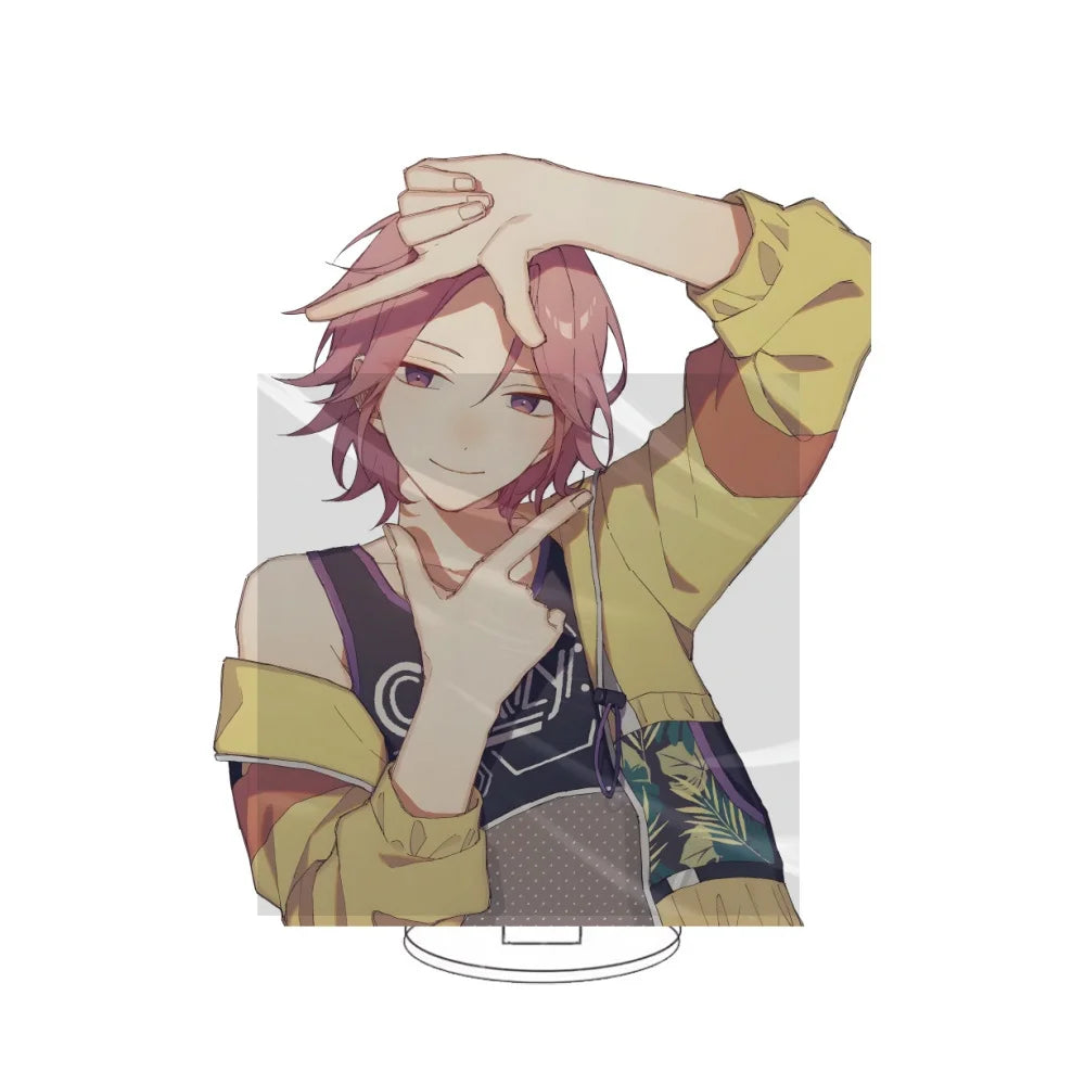 15CM HOT Anime Ensemble Stars Acrylic Stand Model Cosplay Charm Characters Ornament Accessories Goods Christmas Gifts