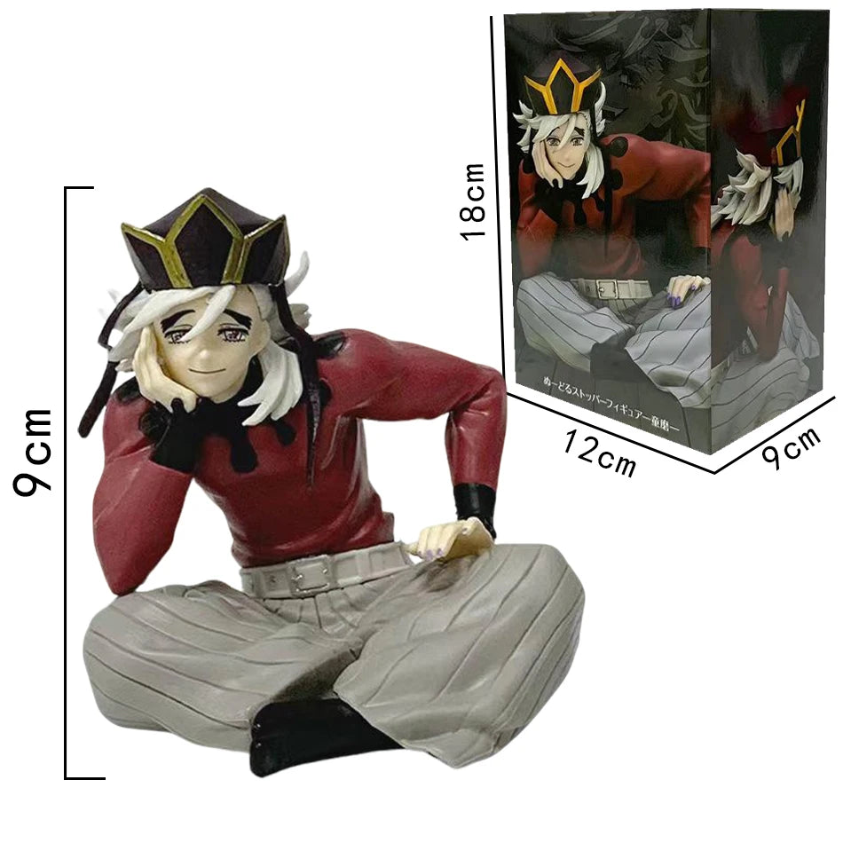 Anime Demon Slayer Douma Premium Chokonose Noodle Stopper Anime Figure Action Figures Collection PVC Model Toys