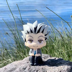 10cm Anime Haikyuu!! Action Figure Kotaro Bokuto Look Up Figure Model Q Version PVC Statue Collection Desk Toy Ornament Gifts