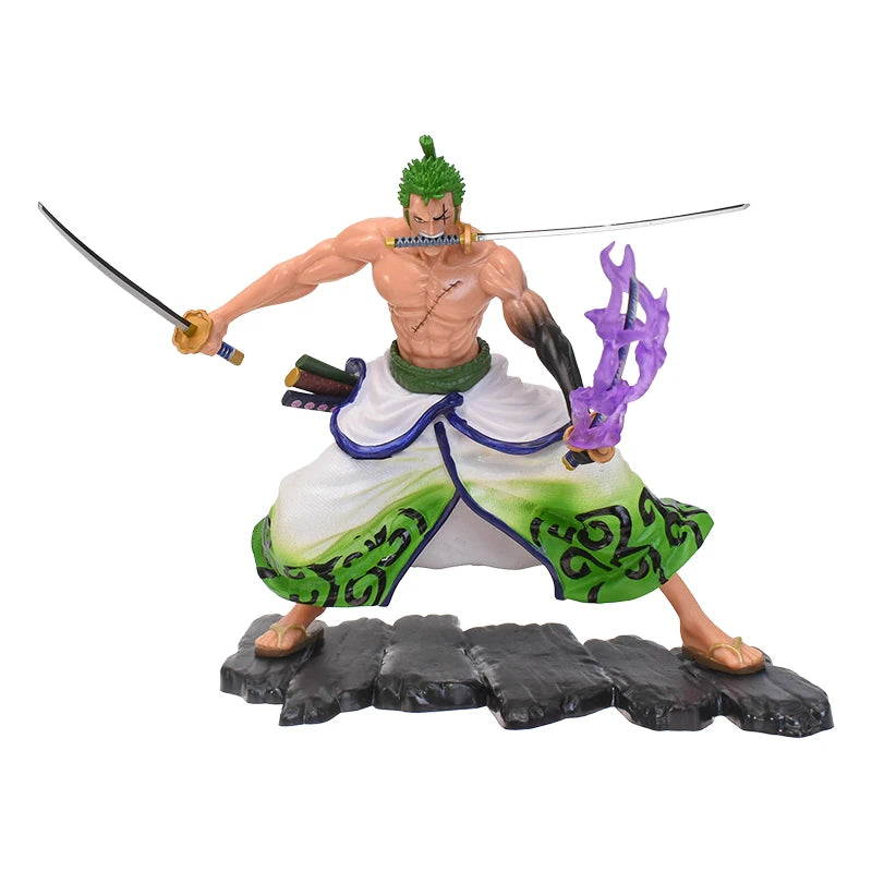 One Piece Luffy Roronoa Zoro Portgas D Ace Figure Toys Sabo Vinsmoke Sanji PVC Anime Action Figurine Model Dolls Gift