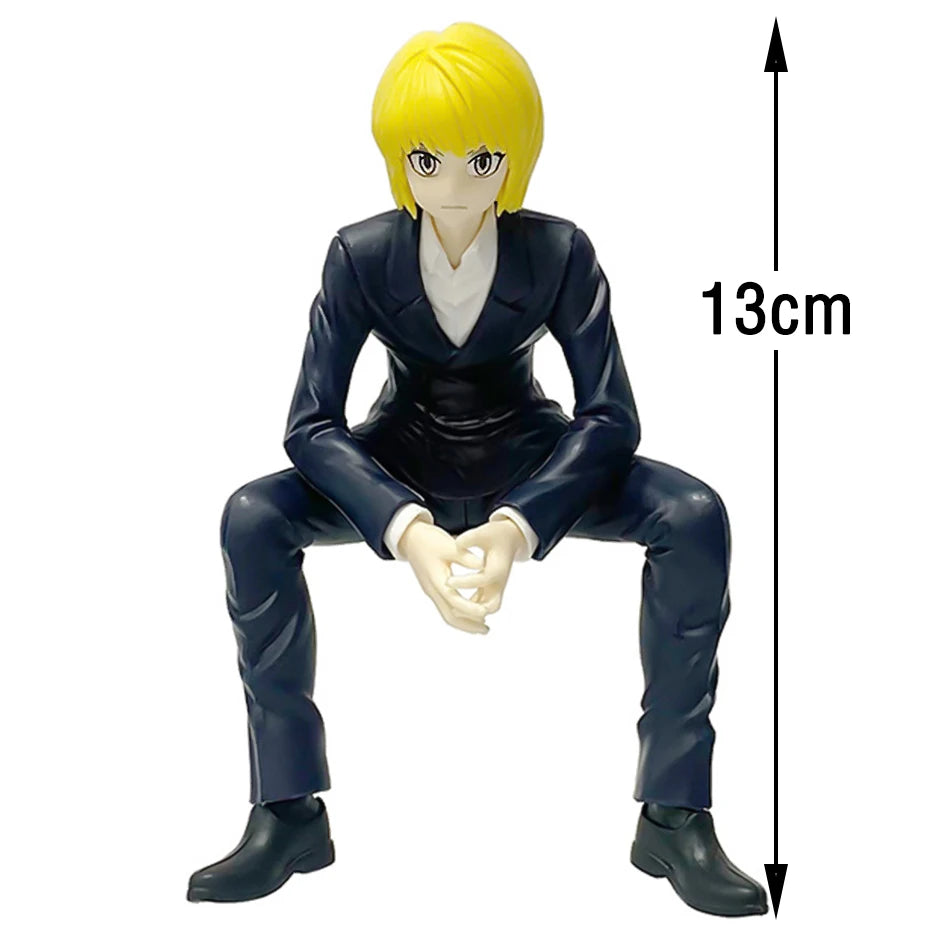 Hunter×Hunter Anime Figure 13cm Hisoka Morow Chrollo Lucilfer Kurapika Killua Zoldyck Gon Freecss Action Doll PVC Model Toy Gift