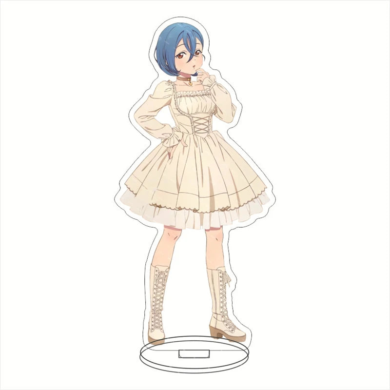 Love Live Lovelive Stand Sunshine Aqours Aquarium Anime Yoshiko Hanamaru You Dia Kanan Mari Acrylic Mori Girls Stand Desk Decor