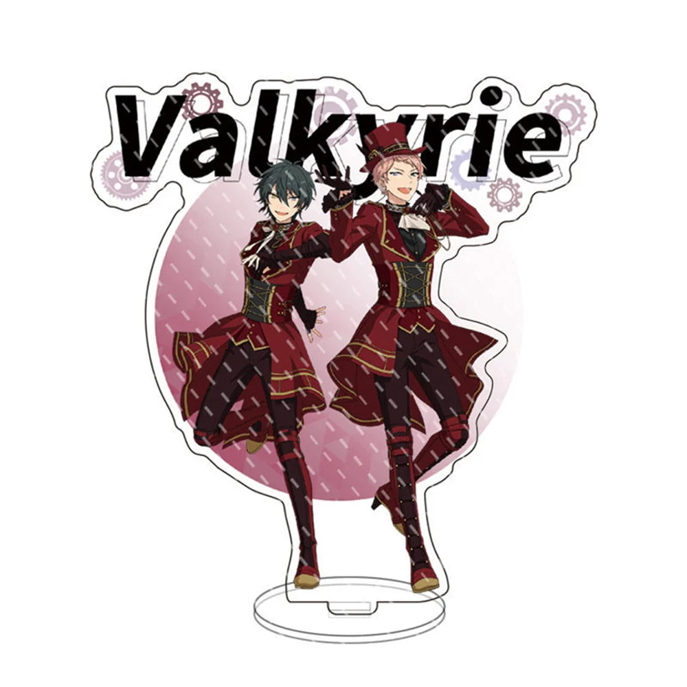 Hot Game Anime Ensemble Stars Stand Fashion Yuuki Makoto Hibiki Wataru Figure Model Plate Acrylic Desk Decor Toys Gifts