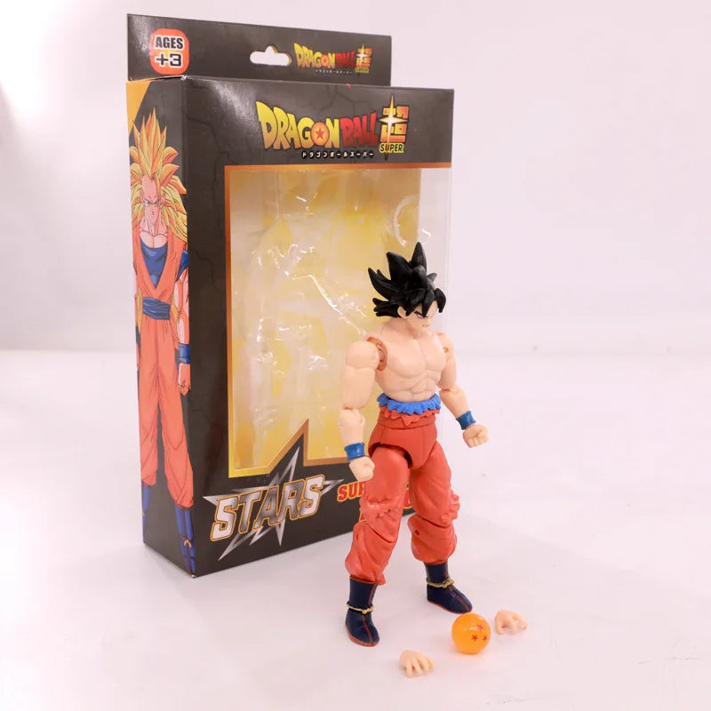 Dragon Ball SHF Goku Vegeta Action Figure Super Saiyan Gogeta Dbz Figurine PVC Collection Model Toys for Kids Gifts