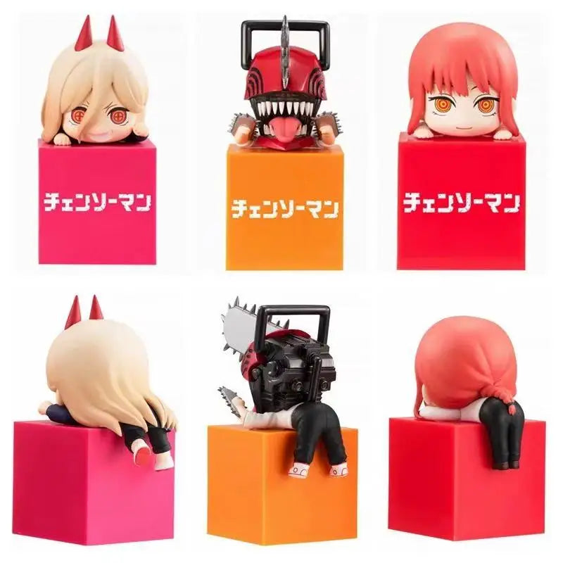 Anime Power Toys Chainsaw Man Action Figure Demon of Blood Power Figure Peripheral Model PVC Collection Toys Birthday Gifts