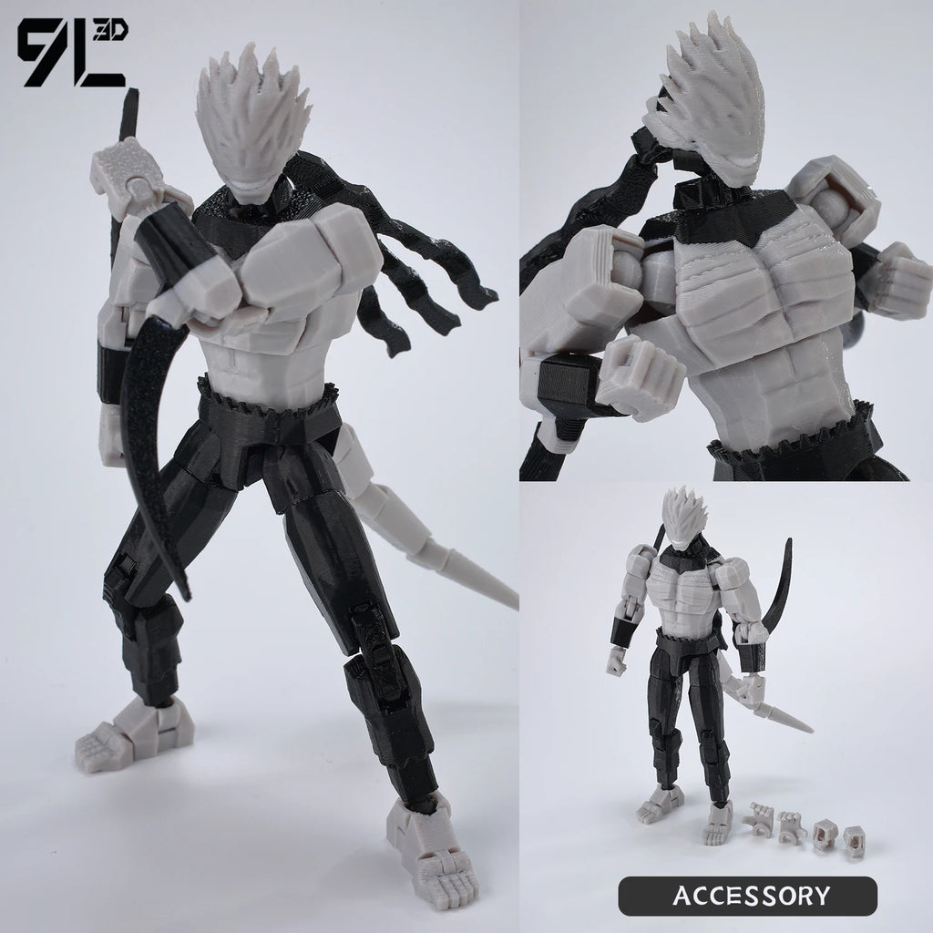9L3D Lucky13 Gojo Sukuna Jujutsu Fushiguro Toji Gojo Satoru Action Figure Dummy13 T13 Multi-Jointed Collectible Toys Titan13
