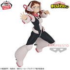 In Stock BANDAI Banpresto Original Anime My Hero Academia-Ochaco Uraraka Anime Figures Model Collection PVC Model Toys