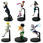 15-23cm Hunter x Hunter Chrollo Lucilfer Anime Figure Hisoka  Action Figure Killua Zoldyck Kurapika Figurine Collectible Model T