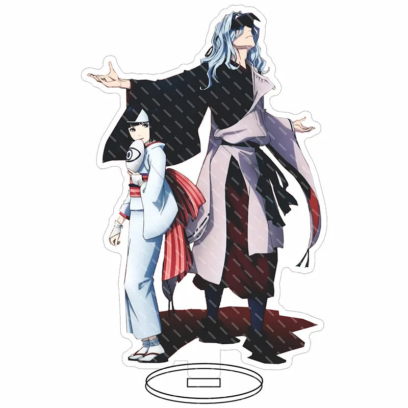 Anime Noragami Cartoon Figure Acrylic Stands YATO Yukine Iki Hiyori Figure Standing Sign Desktop Model Decor Xmas Gift