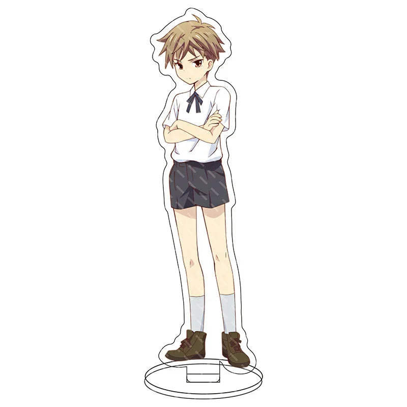 Anime Figure Stand Toy Fruits Basket Honda Tooru Kyou Yuki Momiji Shigure Hatsuharu Saki Ayame Hatori HM Acrylic Model Stand
