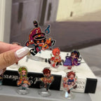 Toilet-bound Hanako-kun Acrylic Stand Figure Minamoto Kou Hanako Anime Peripherals Cute 5CM Mini Desktop Ornament A Set 9 Pieces