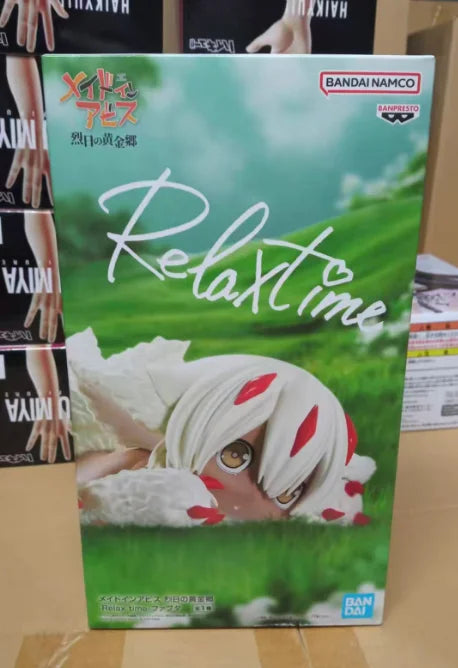 Bandai Namco Banpresto Made In Abyss: The Golden City of The Scorching Sun Nanachi Faputa Relax Time Figure Model Collector Toy