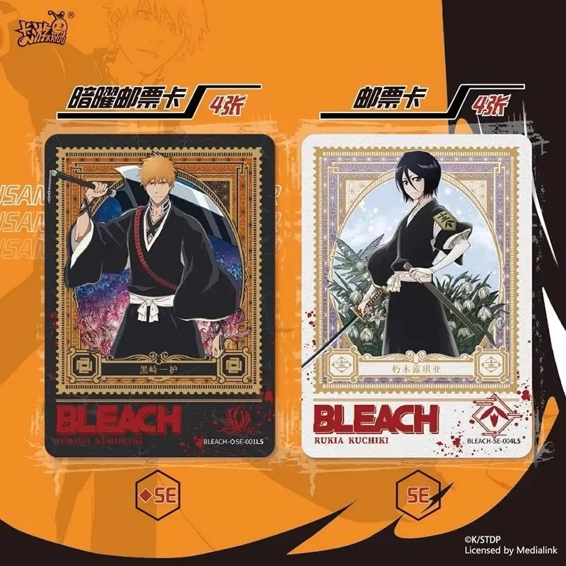 In Stock Genuine Kayou Bleach Cards Boundary Thousand Years Of Blood War Guardian Fate Poem Anime Game Collection Card Toy Gifts