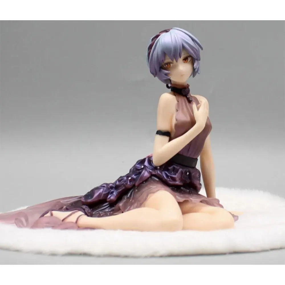 22CM Anime Neon Genesis Evangelion Figure Asuka Langley Soryu And REI AYANAMI Anime Model Toy Gift Collection Decoration PVC