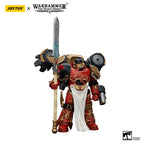 JOYTOY Warhammer 40k 1/18 Action Figures Anime 12.1cm Blood Angels Dawnbreaker Cohort Dawnbreaker Champion