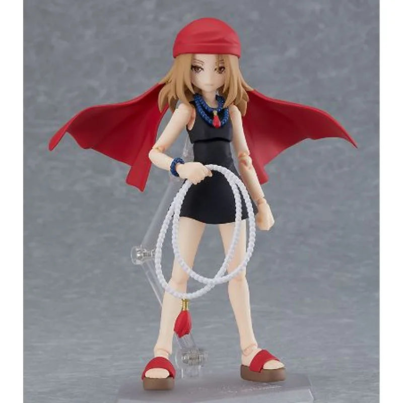 GSC Original Figma Shaman King Anna Kyoyama 140mm Anime Action Figures Toys for Boys Christmas Gift Collectible Model Ornaments