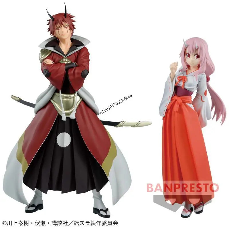 In Stock Bandai Banpresto Original That Time I Got Reincarnated As A Slime Otherworlder Rimuru Shion Souei Diablo Figure Collect
