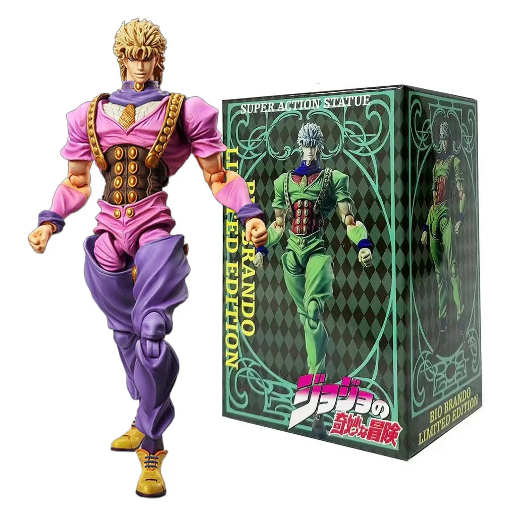 Anime JoJo's Bizarre Adventure Figure Dio Brando Phantom Blood Model Toy Gift Aciton Figure 18CM Super Action Statue