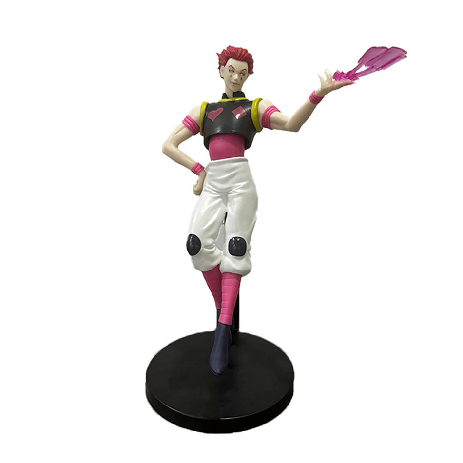 15-23cm Hunter x Hunter Chrollo Lucilfer Anime Figure Hisoka  Action Figure Killua Zoldyck Kurapika Figurine Collectible Model T