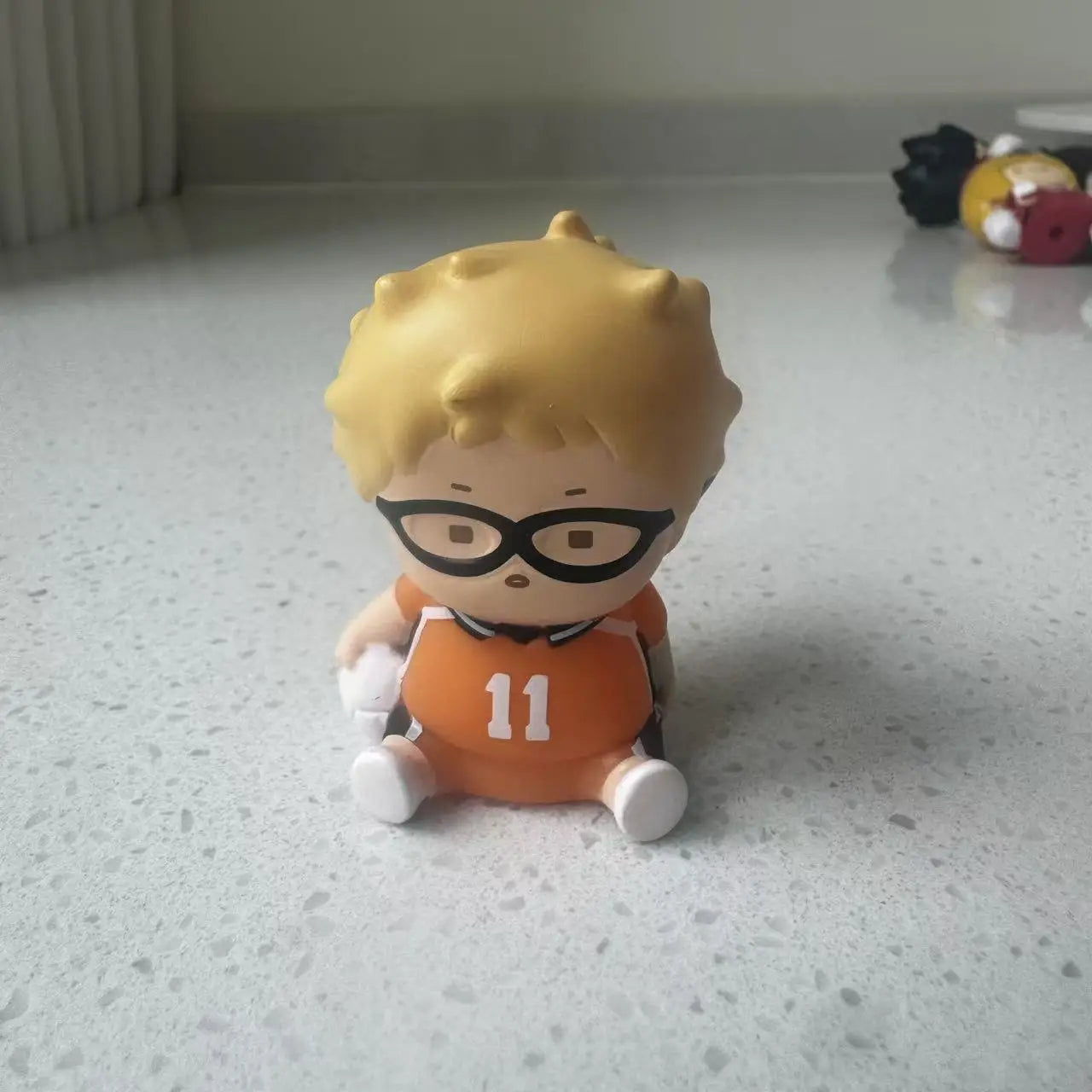 Genuine Action Figure 2 Haikyuu Sleep Style iwaizumi hajime Akaashi Keiji Oikawa Tooru Kotaro Bokuto Gacha Toy