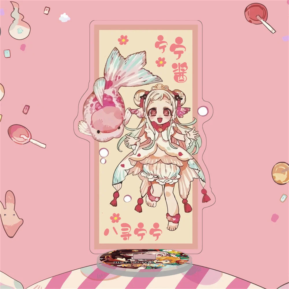 15CM Charm Anime Toilet-bound Hanako-kun Acrylic Stand Model Cosplay Characters Ornament Accessories Good Collection Gifts