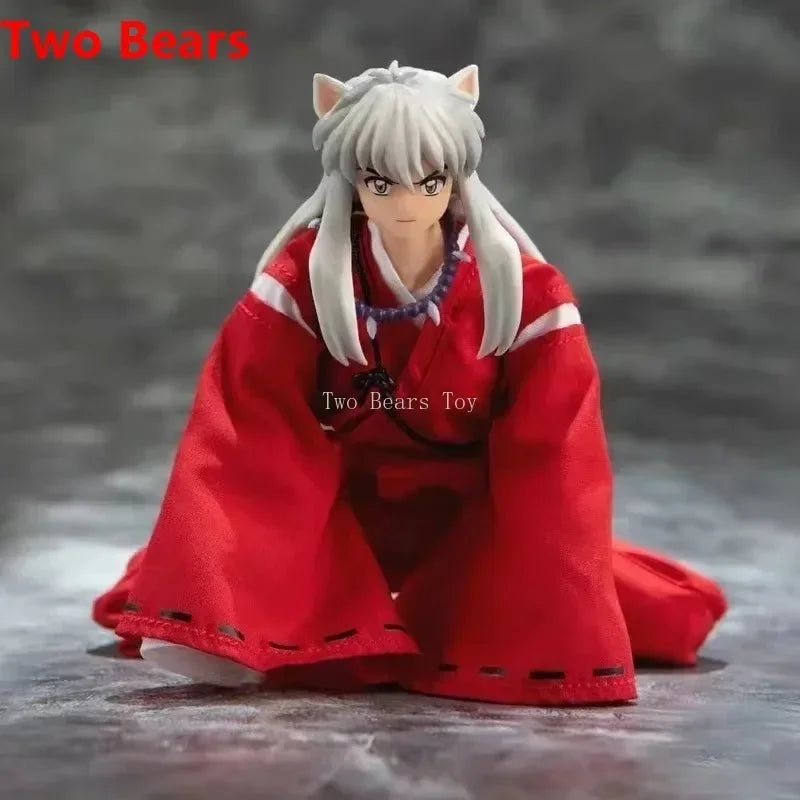 In Stock GT Model Inuyasha 1/12 Sesshoumaru Anime Action Figure SHF Toys Collection Hobby Gift