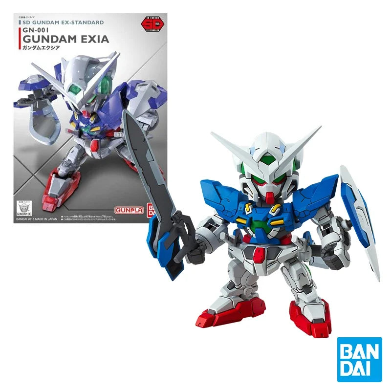 Bandai GUNDAM Action Figure SDEX Series Model Kit RX-78-2 Aile Strike Exia 00 Gundam Unicorn Astray Red Frame Barbatos Model