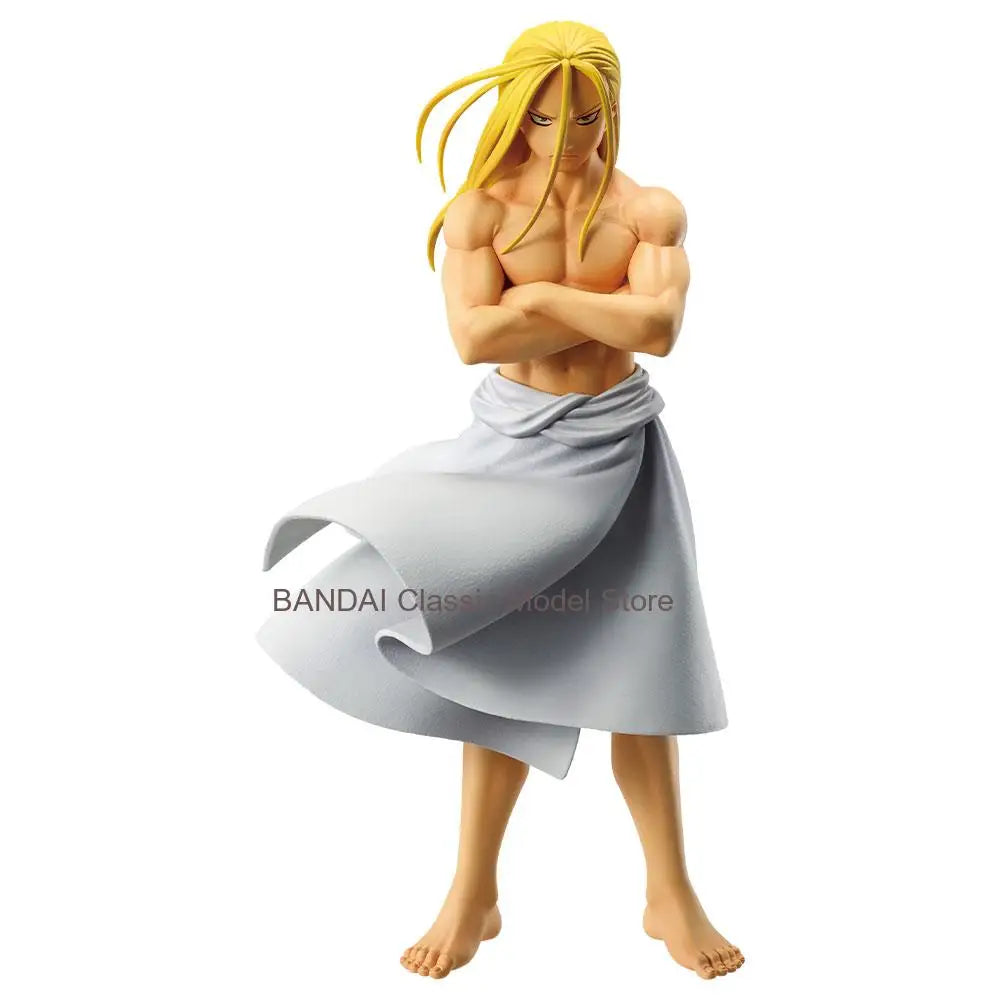 In Stock Bandai Fullmetal Alchemist Ichiban KUJI Edward Elric Roy Mustang Homunculus Anime Figure Collectible Model Toys Gifts