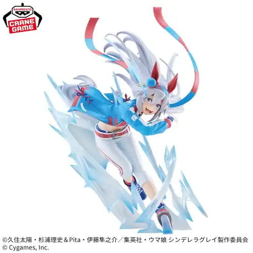 Bandai Namco Banpresto Pretty Derby Uma Musume The Gray Cinderella Oguri Cap Tamamo Cross Pvc Figure Model Collector Toy Gift