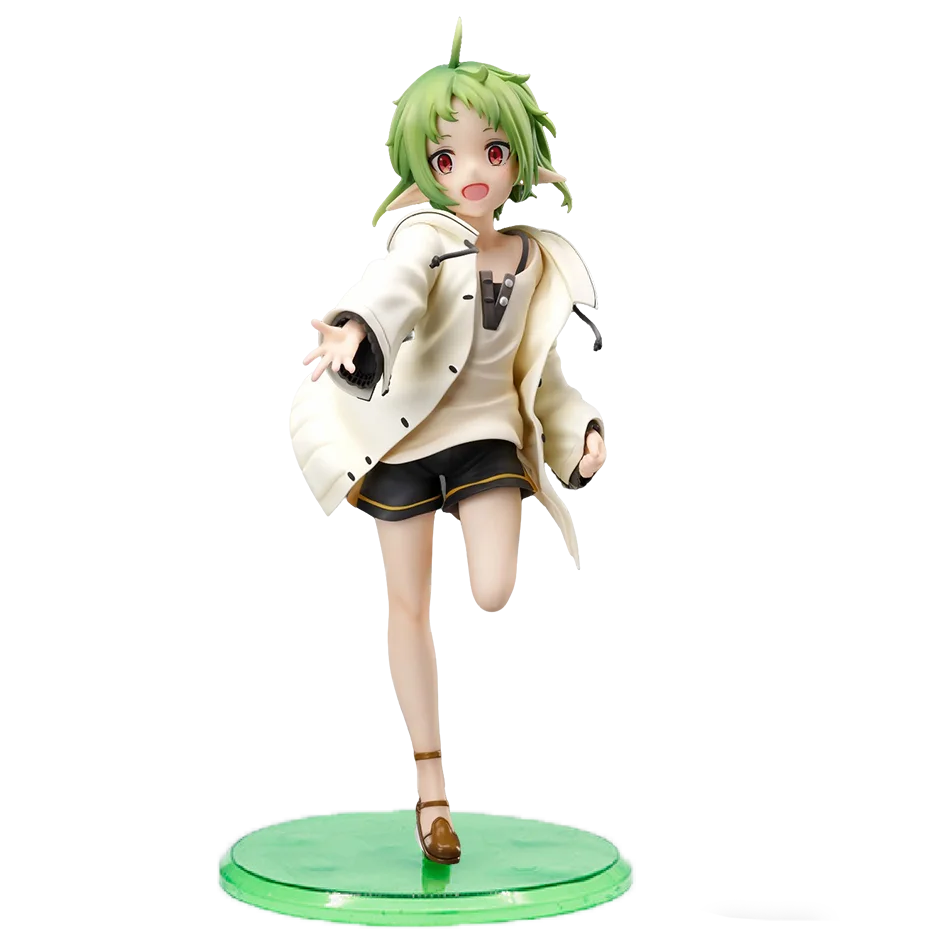 18cm Magician Eris Greyrat/Sylphiette Action Figure Mushoku Tensei：Jobless Reincarnation Anime Figure PVC Adult Model Doll Toys