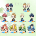 Anime Given Acrylic Stand Model Doll Keychain Satou Mafuyu Uenoyama Ritsuka Nakayama Action Figure Pendant Toy Keyring  9cm