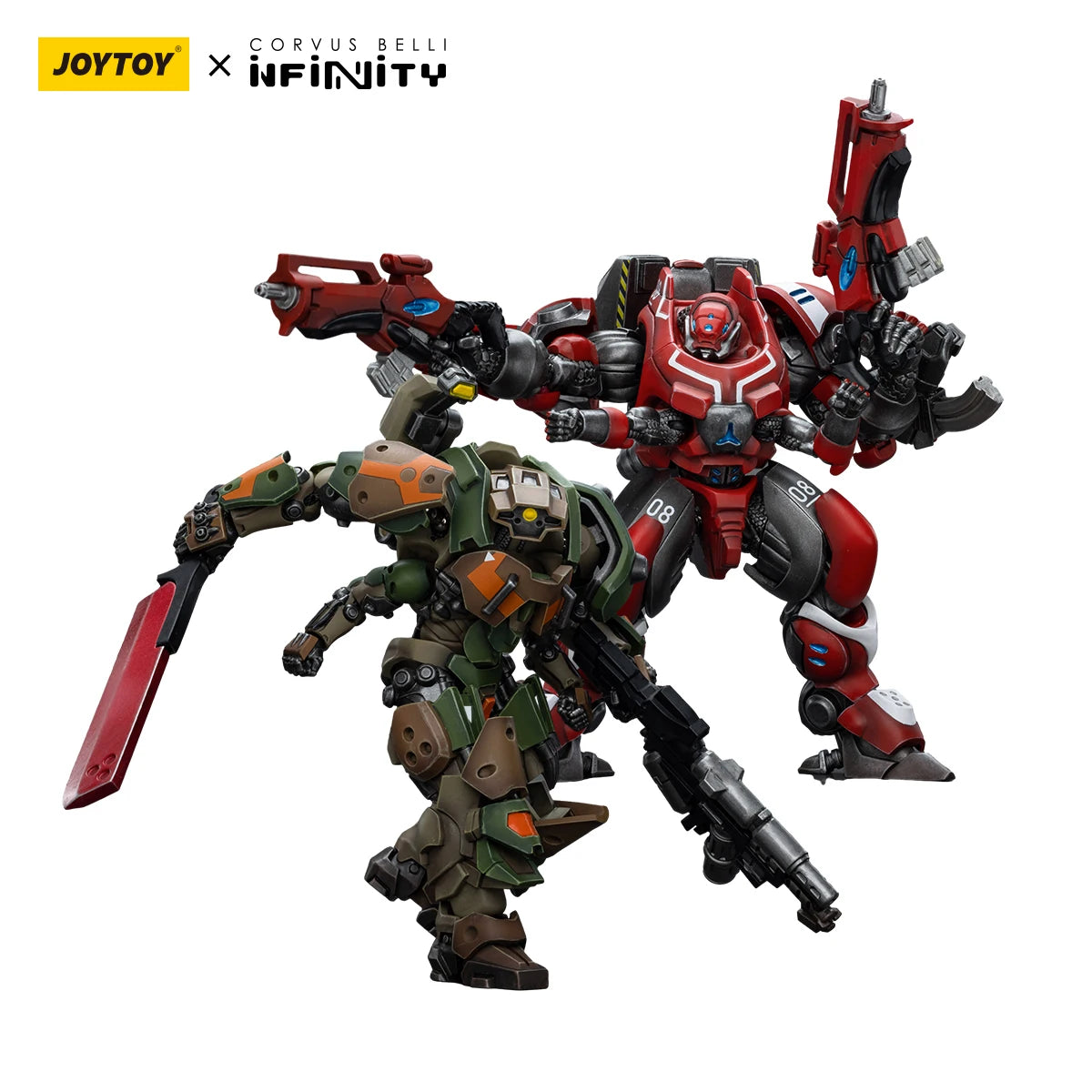 JOYTOY Infinity 1/18 Action Figures Mecha  Anime 17cm Nomads Gecko Squadron Shakush Light Armored Unit Collection Model Toy