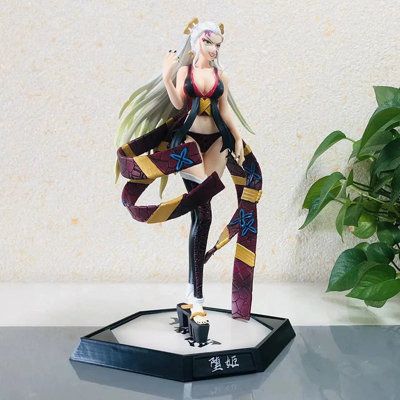 30cm Demon Slayer Daki Figure Anime Model Giyuutarou Yoriichi Kokushibou Anime Kimetsu No Yaiba Collect Ornaments Holiday Gift