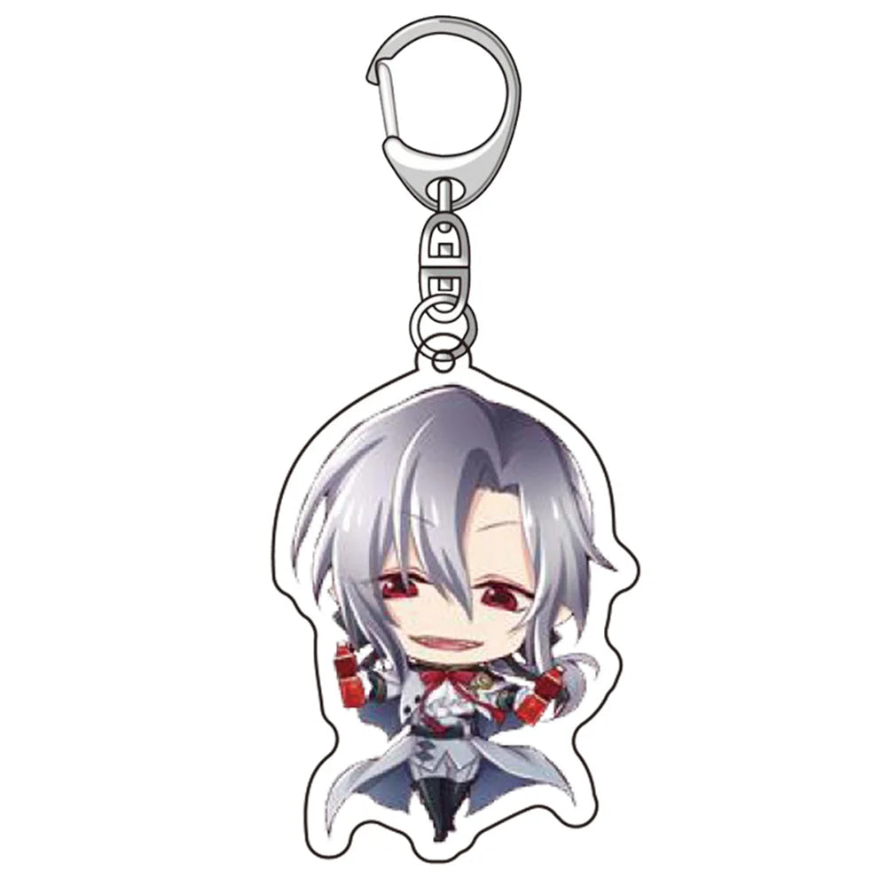6CM Anime Seraph of the End Acrylic Keychain Model Cosplay Charm Characters Ornament Accessories Goods Collection Gifts