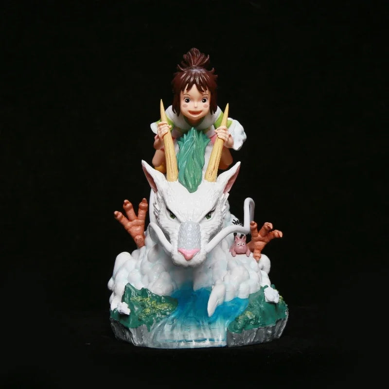 Spirited Away Studio Ghibli 16cm Cute Chibi Anime Figure Hayao Miyazaki Collectible Model Desk Decor Perfect Gift for Anime Fans
