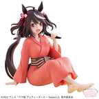 Original Bandai Umamusume: Pretty Derby Relax Time Movie Edition TV Anime Kitasan Black Figure Model Collector Figurine Toys