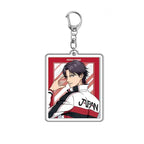 NEW THE PRINCE OF TENNIS Acrylic Keychain Lovely Baby Bag Charms Pendant Friends Gift Fans Fun Key Chain Cute Souvenir Creative