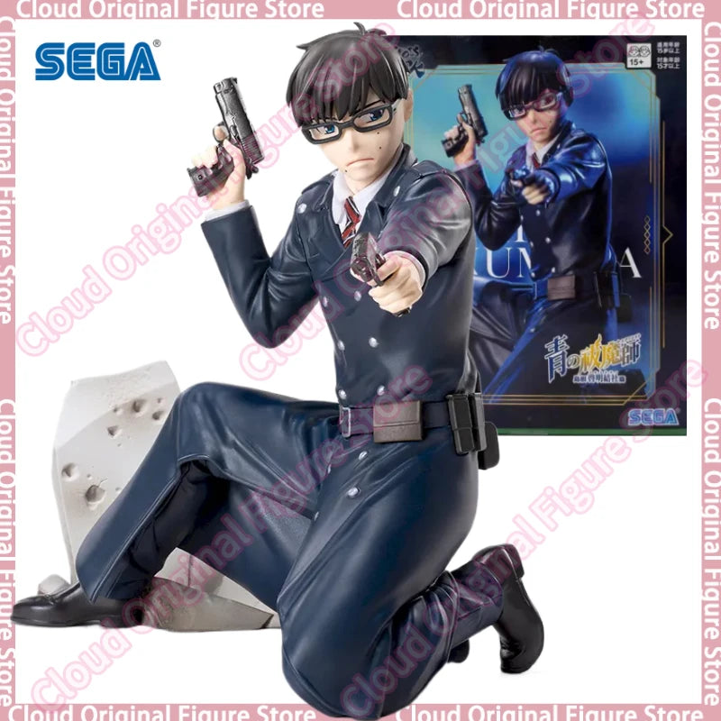 In Stock 100% Original SEGA Xross Link Blue Exorcist -Shimane Illuminati Saga- Okumura Yukio Anime Figures Toy Decoration