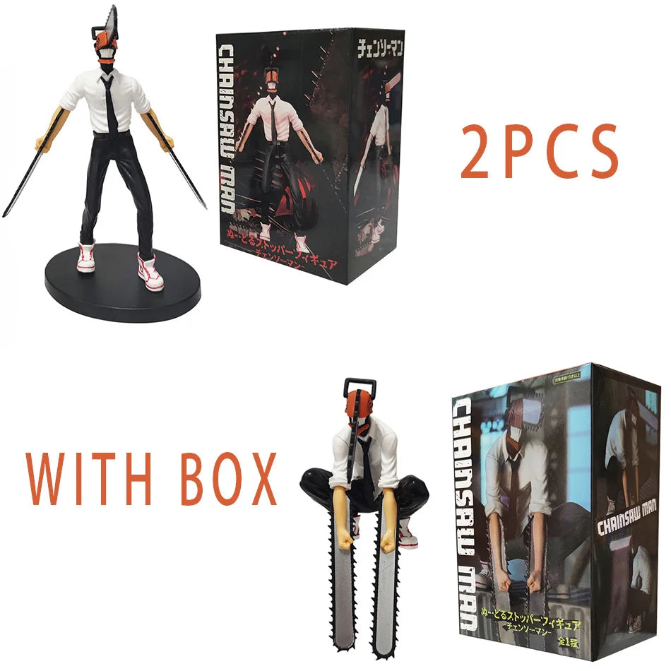 Hot Chainsaw Man Denji Anime Figure Denji/Power Action Figure 1560 Chainsaw Man Denji Figurine Adult Collectible Model Doll Toy