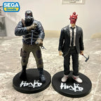 Sega Original In Stock Dorohedoro Kaiman Lizard Head Gas Mask Action Figure Pvc Desktop Ornament Model Collection Toys Gifts