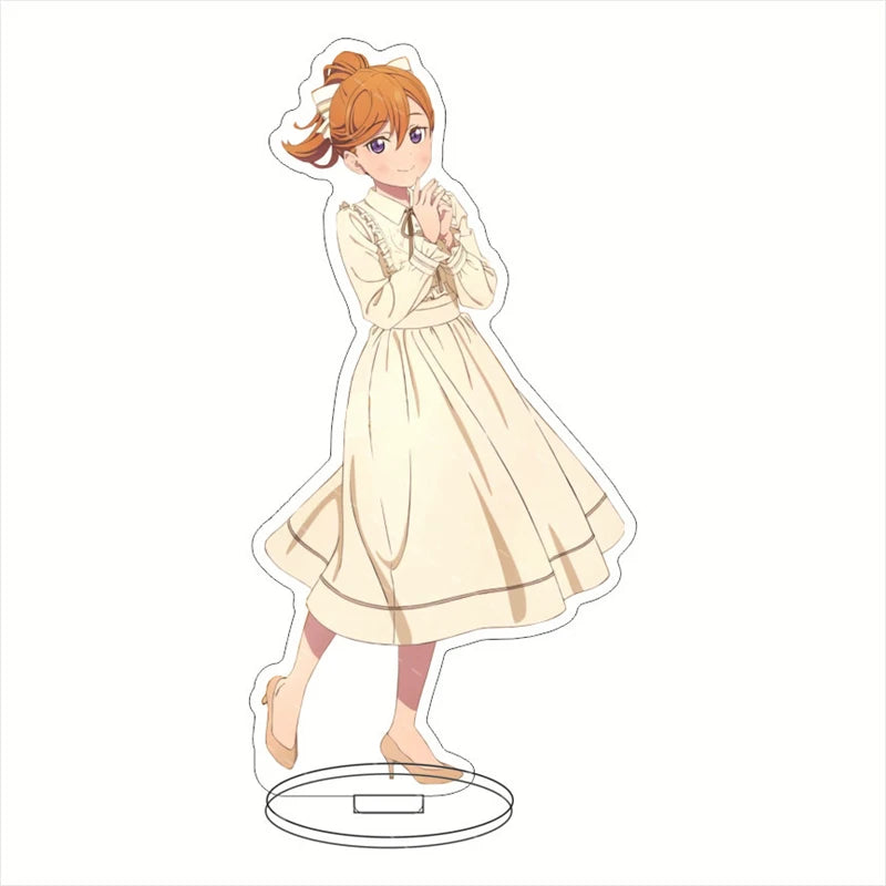 Love Live Lovelive Stand Sunshine Aqours Aquarium Anime Yoshiko Hanamaru You Dia Kanan Mari Acrylic Mori Girls Stand Desk Decor