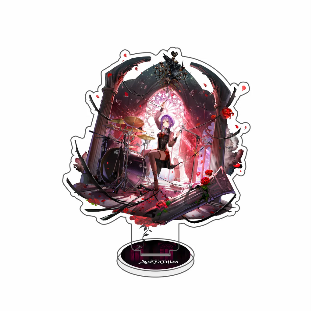 BanG Dream! Anime Acrylic Figures Stand Model Friends Keychain Fans Gifts Sakiko Soyo Display Keychain Ornaments Sweet Girl