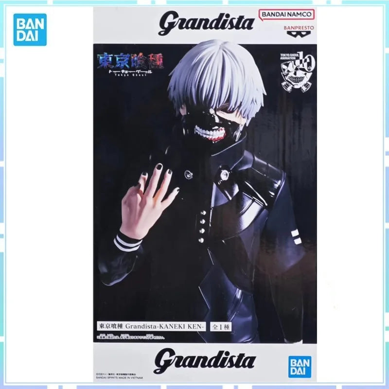Bandai Original BANPRESTO Anime Tokyo Ghoul Grandista Kaneki Ken PVC Action Figure Collectible Model Toy Gifts
